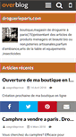 Mobile Screenshot of droguerieparis.com