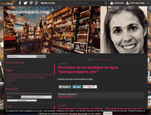 Tablet Screenshot of droguerieparis.com